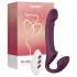 Honey Play Box Bliss - nosljiv vibrator z vrtljivimi kroglicami - vijoličen