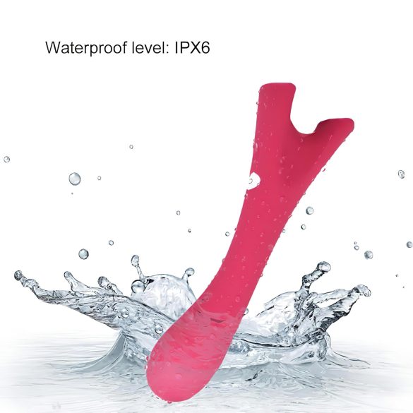 Cotoxo Eiffel prst - akumulatorski G-točka vibrator (rdeč)