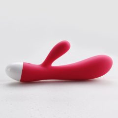   Cotoxo Delfinček in dojenček - brezžični vibrator z ročajem (rdeč)
