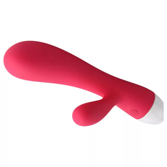 Cotoxo Dolphin & baby - vibratorski masažer za klitoris - akumulatorski - rdeč