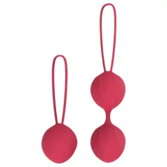 Cotoxo Cherry - gejša kroglice set 2-delni - rdeče