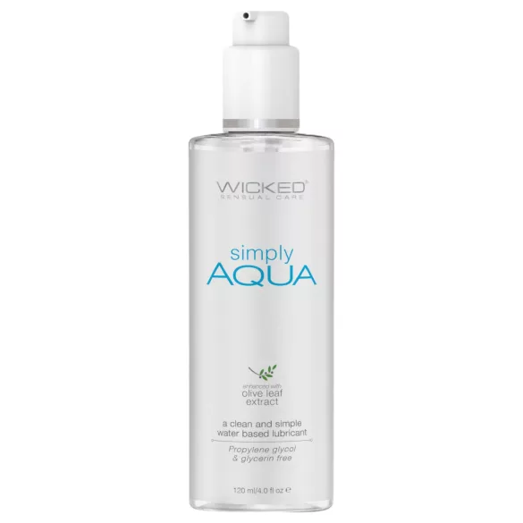 Wicked Simple Aqua - vodni lubrikant - veganski - 120 ml