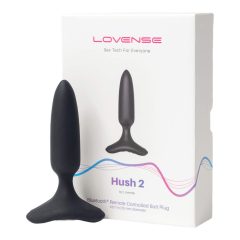   LOVENSE Hush 2 XS - majhen analni vibrator za polnjenje (25 mm) - črn