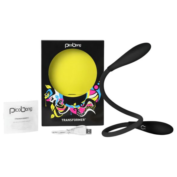 Picobong Transformer - vodoodporen unisex vibrator (črna)