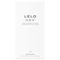 LELO Hex Original - kondomi - ultra tanki - 12 kos
