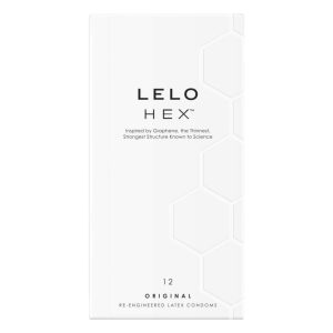 LELO Hex Original - luksuzni kondom (12 kosov)