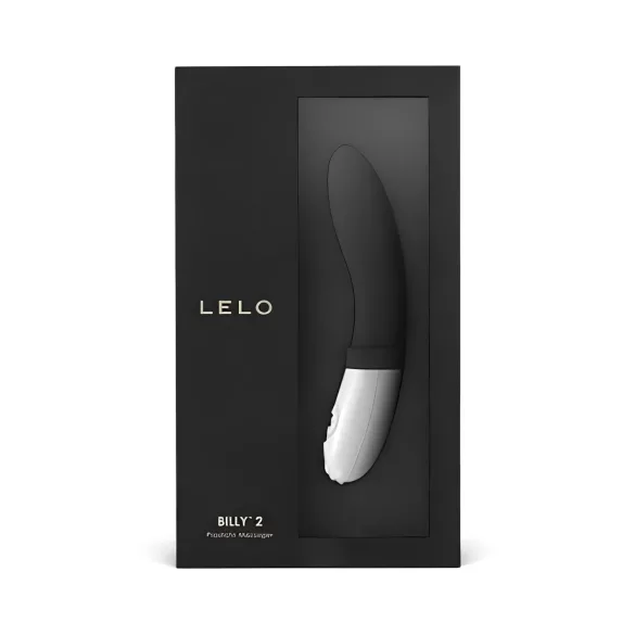 LELO Billy 2 - vibracijski masažer za prostato - polnjenje, vodoodporen, črn