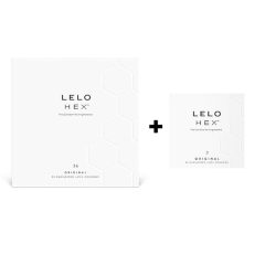 LELO Hex Original - luksuzno pakiranje kondomov (36+3ks)
