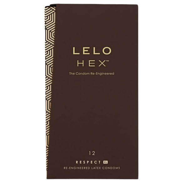 LELO Hex Respect XL - luksuzni kondom (12kos)