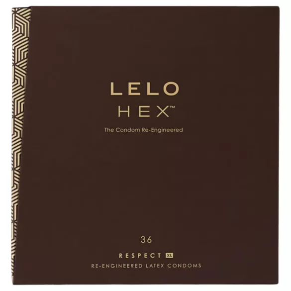 LELO Hex Respect XL - kondomi XL velikost - 36 kosov