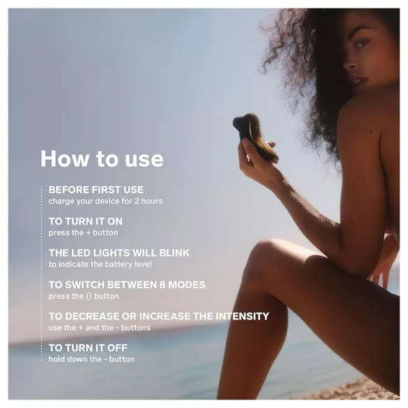 LELO Sona - stimulator klitorisa na zvočne valove - rdeča