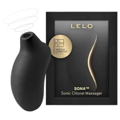 LELO Sona - stimulator klitorisa z zvočnimi valovi - črna
