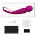 LELO - masažni vibrator - velik, akumulatorski - vijoličen