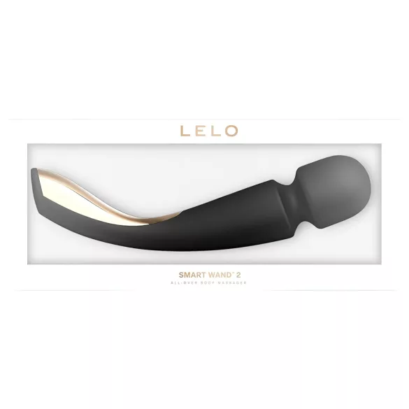 LELO Smart Wand 2 - masažna palica za telo - velika - črna - polnilna