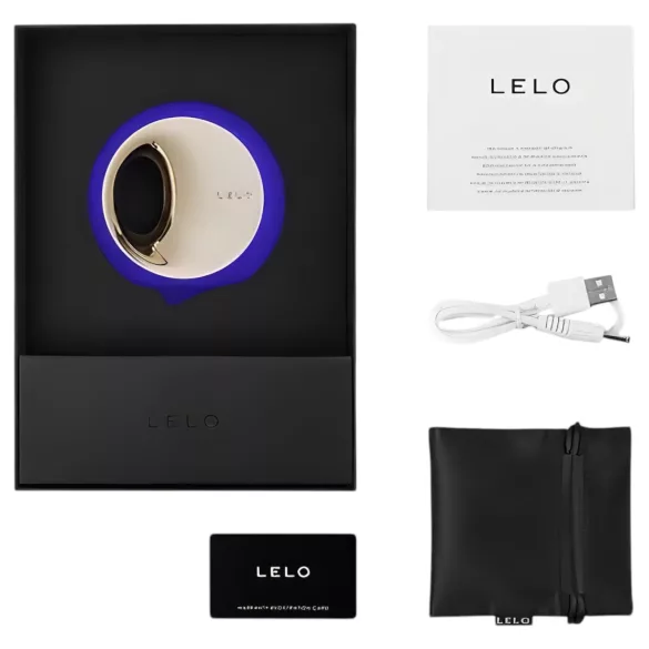 LELO Ora 3 - simulator oralnega seksa in vibrator za klitoris - modra