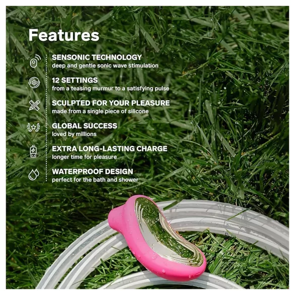 LELO Sona 2 - stimulator klitorisa z valovi - vijolična