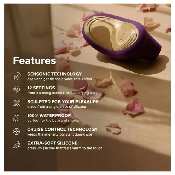 LELO Sona 2 Cruise - zvočni stimulator za klitoris (črna)