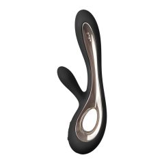   LELO Soraya 2 - Vodoodporen vibrator s paličico za polnjenje (črn)