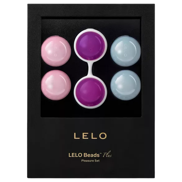 LELO Beads Plus - kroglice za vadbo medeničnega dna - nastavljiva teža - set