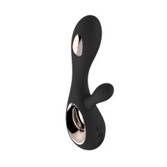   LELO Soraya Wave - brezžični vibrator z zibajočimi se rokami (črn)