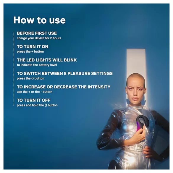 LELO Enigma - vibracijski stimulators za G-točko in klitoris