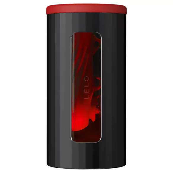 LELO F1s V2 - interaktivni masturbator - rdeča