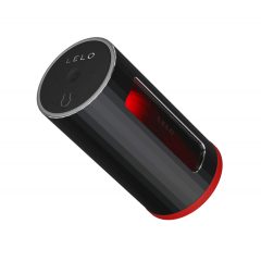   LELO F1s V2 - Pametni interaktivni masturbator za polnjenje (črno-rdeč)
