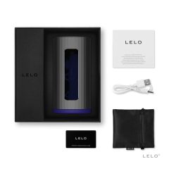   LELO F1s V2 - Interaktivni masturbator Soundwave (črno-modri)