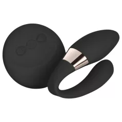 LELO Tiani Duo - vibrator za pare - silikon - črna