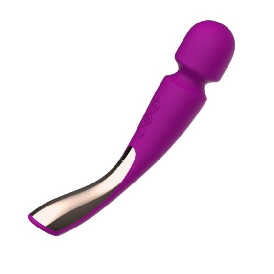LELO Smart Wand 2 - srednja - masažni vibrator z možnostjo polnjenja (vijolična)