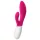 LELO Ina Wave 2 - vibrator za G-točko - vodoodporen, polnilni - rdeča