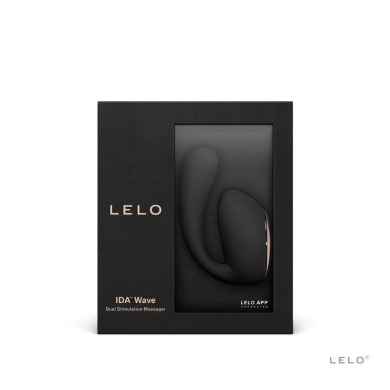 LELO Ida Wave - pametni vibrator za polnjenje (črn)