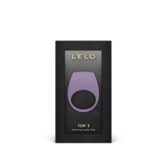  LELO Tor 3 - pametni vibracijski obroček za penis z možnostjo polnjenja (vijoličen)