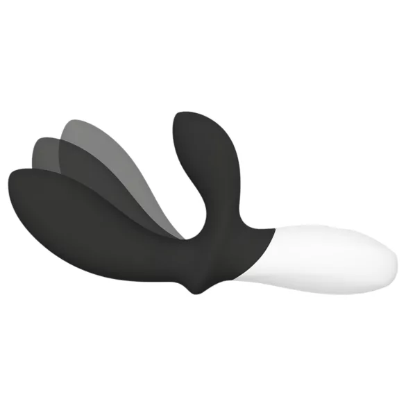 LELO Loki Wave 2 - vibrator za prostato - polnjenje, vodoodporen - črna