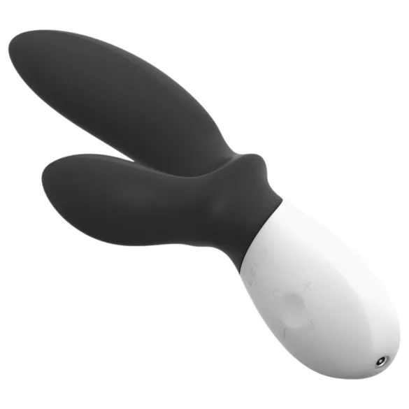 LELO Loki Wave 2 - vibrator za prostato - polnjenje, vodoodporen - črna
