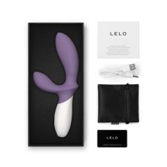   LELO Loki Wave 2 - vodoodporni vibrator za prostato z možnostjo polnjenja (viola)