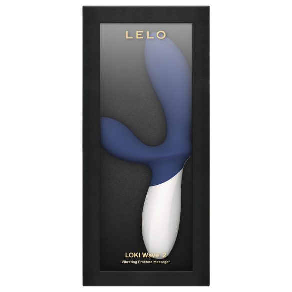 LELO Loki Wave 2 - polnilni, vodoodporni vibracijski masažer za prostato (modri)