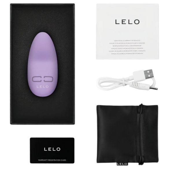 LELO Lily 3 - polnilni klitoralni vibrator - vodoodporen - vijoličen