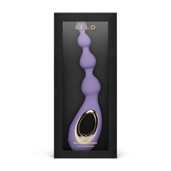 LELO Soraya Beads - vodoodporni analni vibrator z možnostjo polnjenja (vijolična)