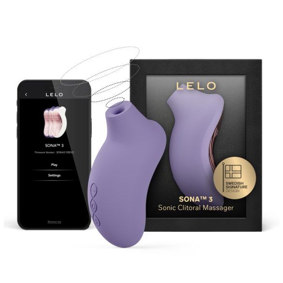LELO Sona 3 - stimulator klitorisa z valovi - vijolična