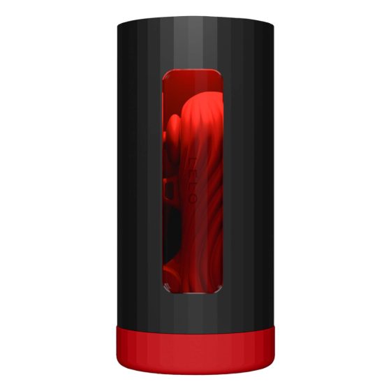 LELO F1s V3 XL - interaktivni masturbator (črno-rdeč)