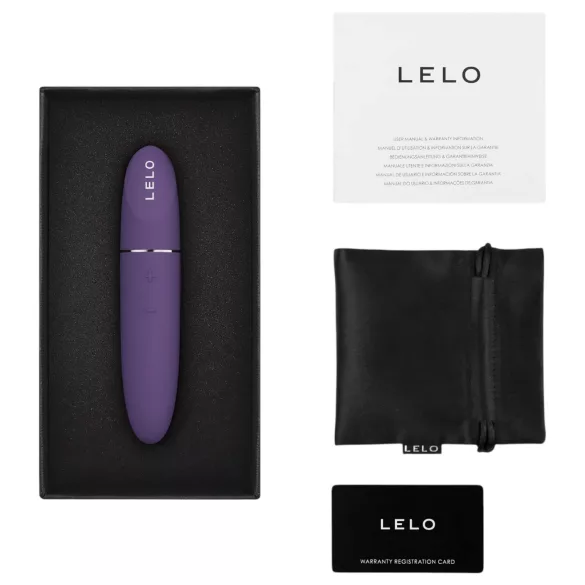 LELO Mia 3 - mini vibrator za potovanja - vijoličen