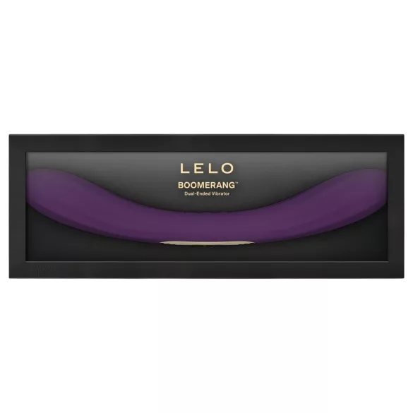 LELO Boomerang - dvojni vibrator (vijoličen)