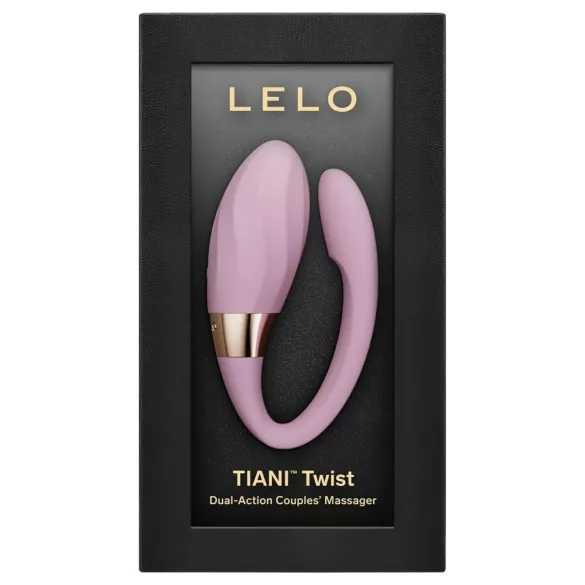 LELO Tiani Twist - pametni vibrator za pare (rožnat)