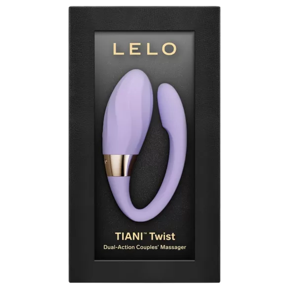 LELO Tiani Twist - pametni vibrator za pare (vijoličen)