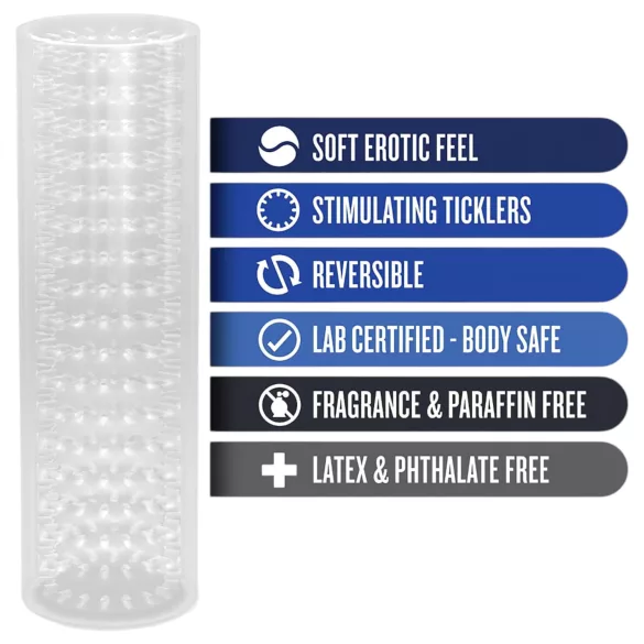 M For Man - penisna manšeta - prozorna