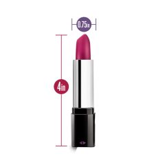   Blush Lipstick Rosé - vodoodporna šminka vibrator (črno-rožnata)