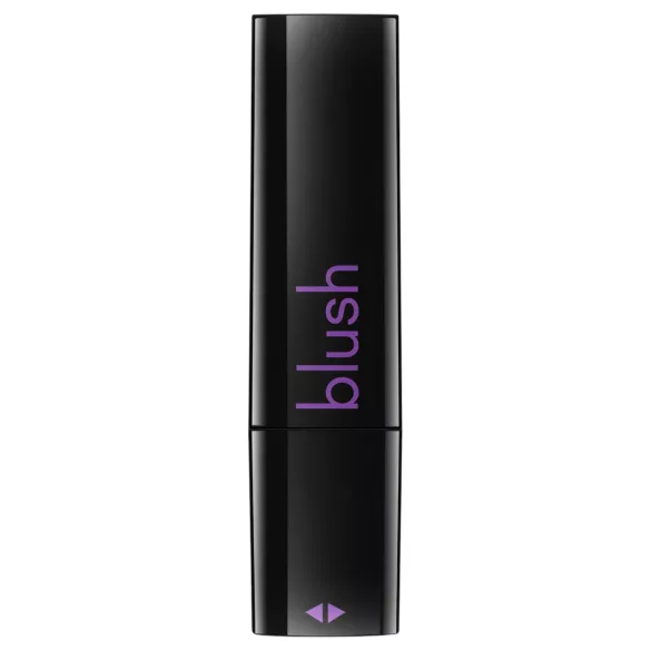 Blush - vibrator v obliki šminke - vodoodporen - črna-roza