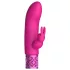 Royal Gems Dazzling - vibrator za klitoris in točko G - polnilni - roza