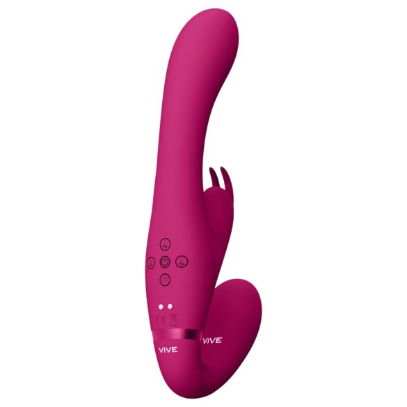 Vive Suki - strap-on vibrator brez pasu - roza